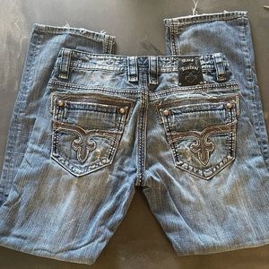 Mens Rock Revivals Size 33